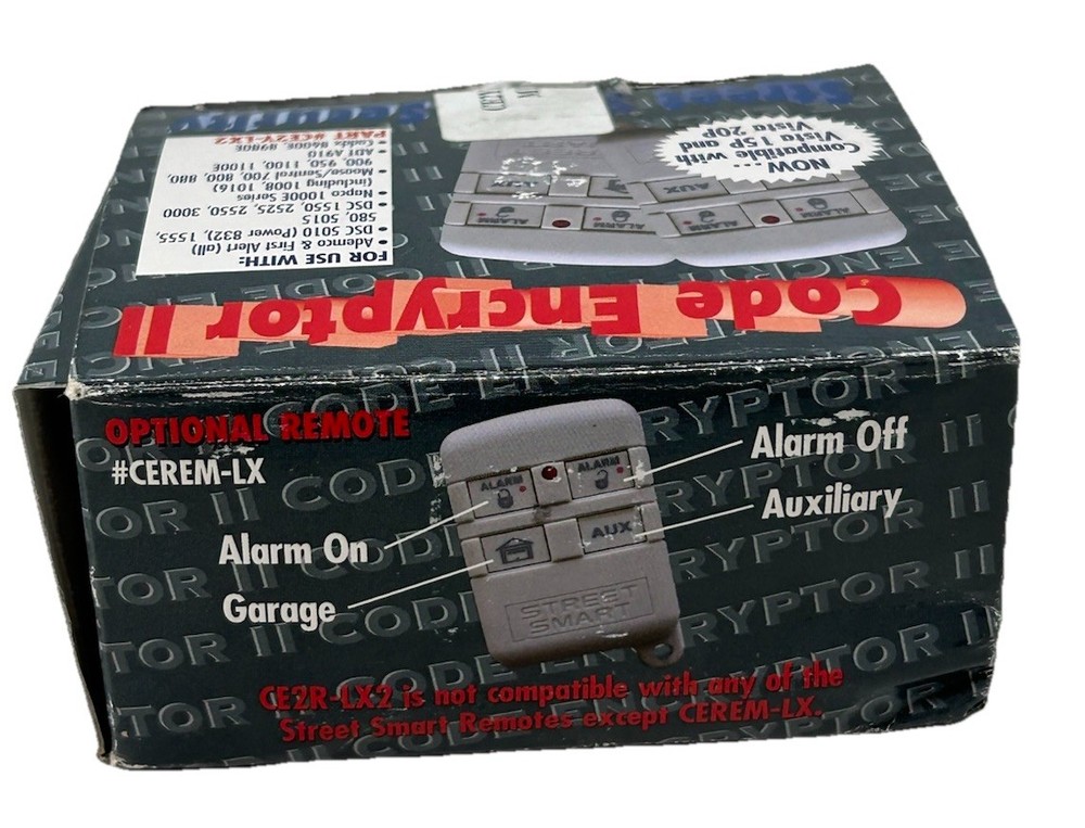 Code Encryptor II VERSION 4 Street Smart Security Module only Replacement Part