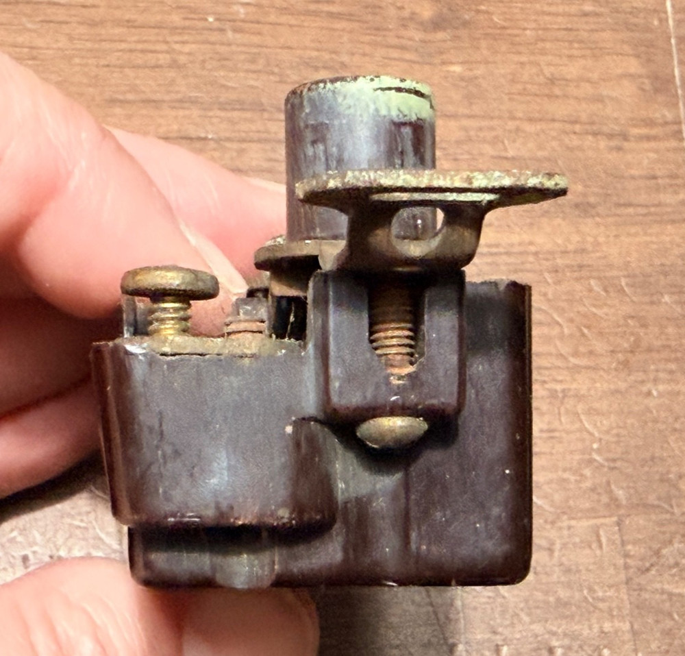 Vintage Push Button Light Switch Single-Pole ON/OFF Chicago standard