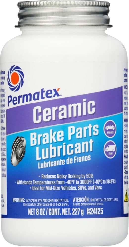 8 oz. Ceramic Extreme Brake Lubricant - Maximum Noise Silence & Longevity