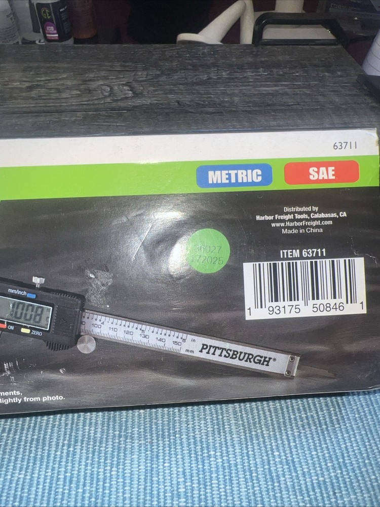 Pittsburgh 6” Digital Caliper I