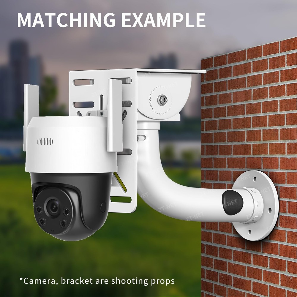 CCTV Mount Bracket LShape Security Plate Universal Wall Ceiling Mounting