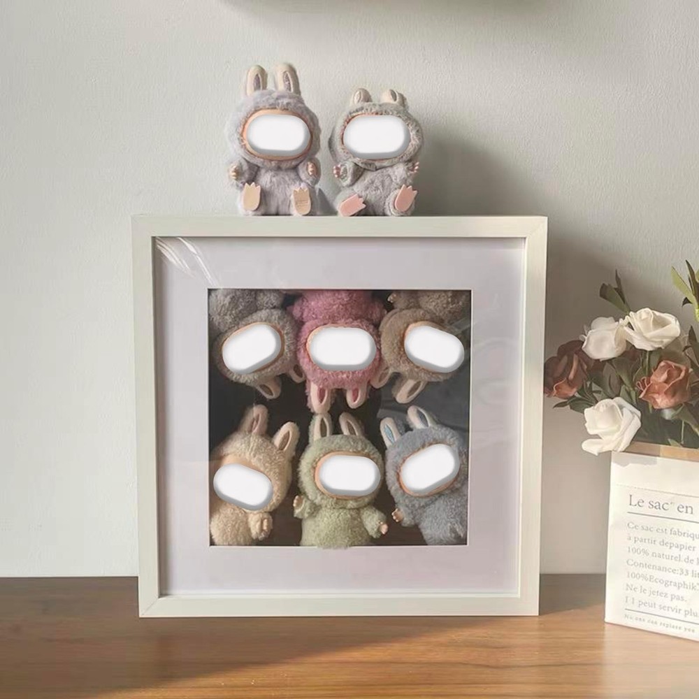Designed for Labubu Shadow Frame, Labubu Display Case, Doll & Figure Storage ...