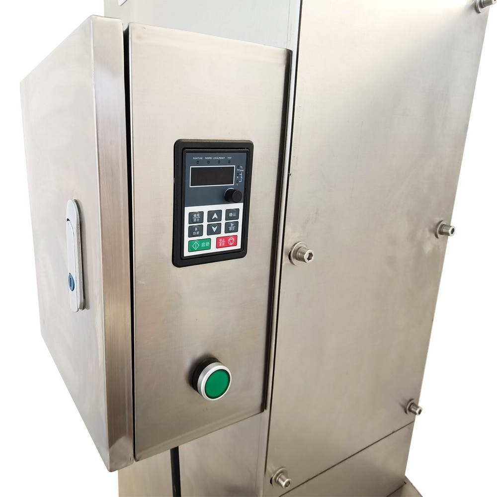 2M Vertical Feeder Elevating Rice Nut Conveyor Bucket Elevator Machine 220V