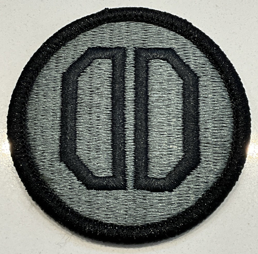 Original U.S. ARMY 31st INFANTRY DIVISION MILITARY MERROW LOOP BACK PATCH