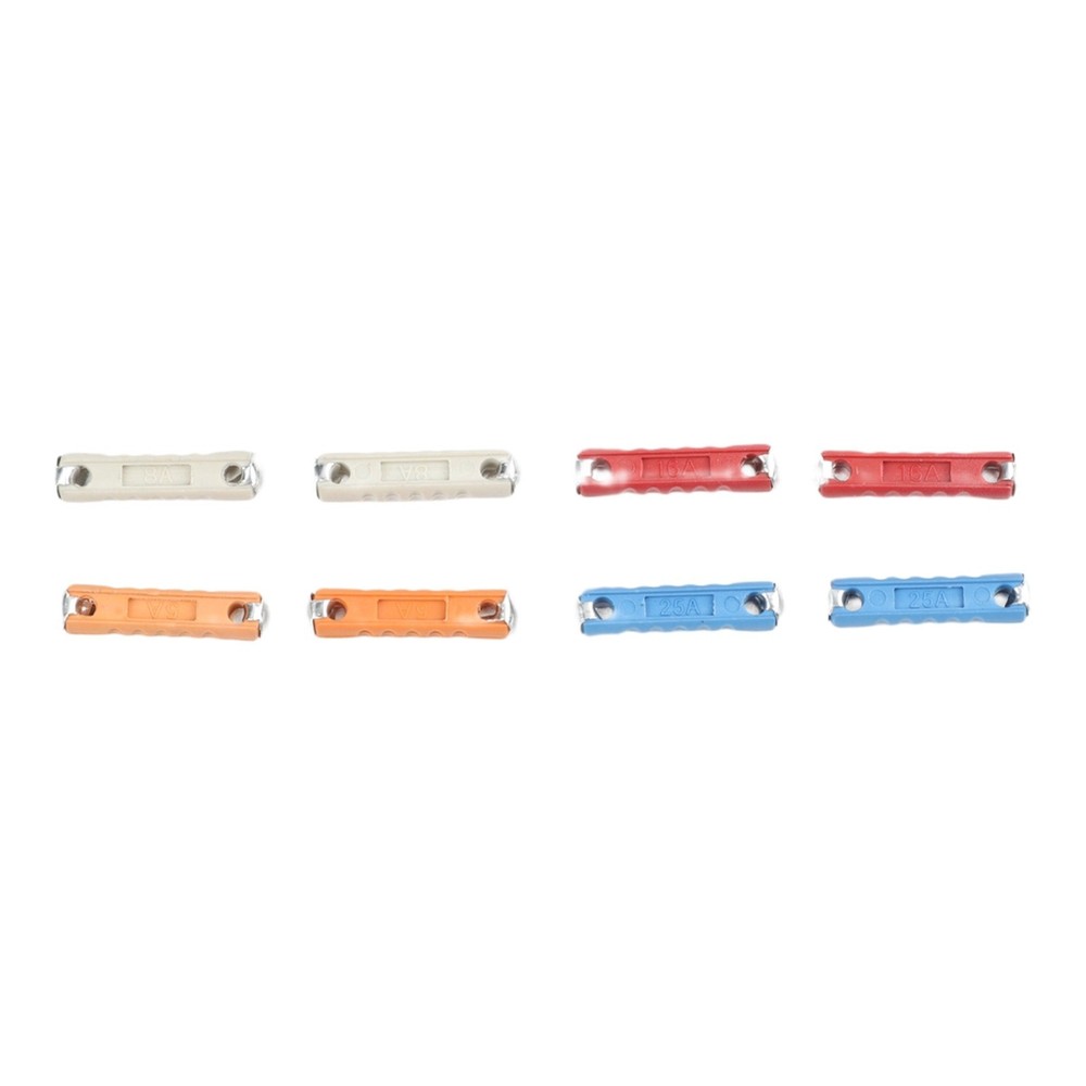 Classic Fuses Accessory Replacement Amperage Protect circuits 50Pcs Ceramic
