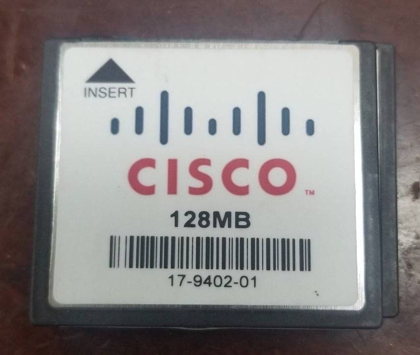CISCO 128MB CF Compact Flash Memory Card 17-9402-01