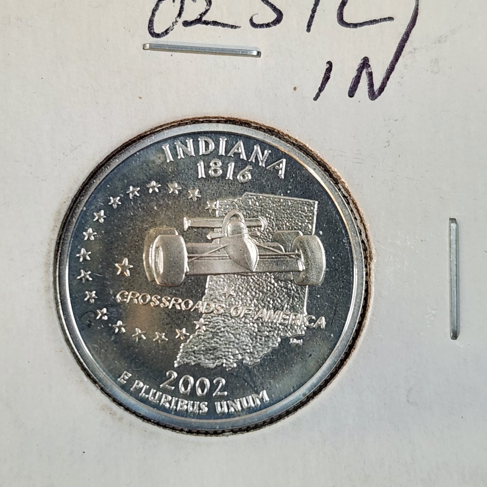 Six Uncirculated State Quarters. See Description