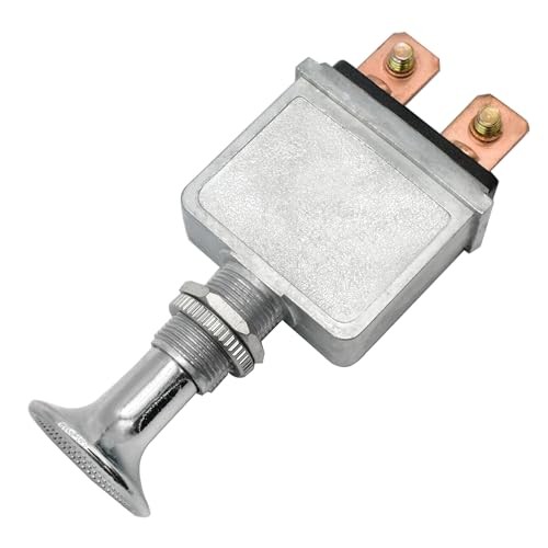 Heavy Duty 75 Amp Push/Pull Switch 6-28V DC 12 Volt 75A SPST, 2 Position On