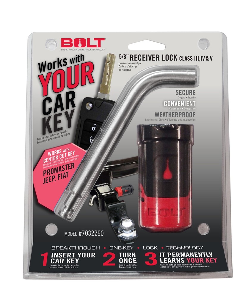 BOLT 7032290 Trailer Hitch Lock