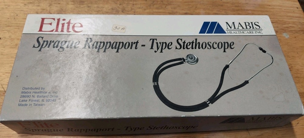 ELITE Sprague Rappaport Stethoscope In BOX