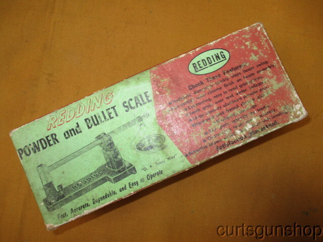 Vintage Redding Powder and Bullet Scale