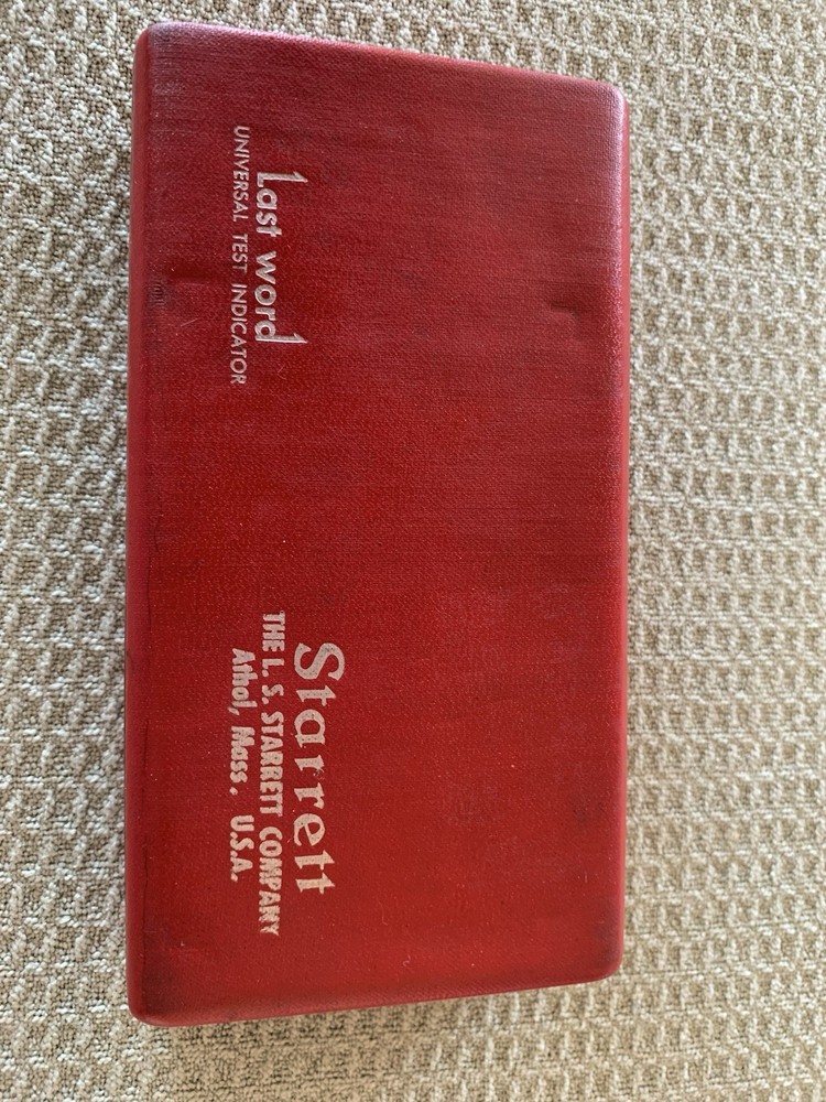 Starrett Last Word Dial Indicator