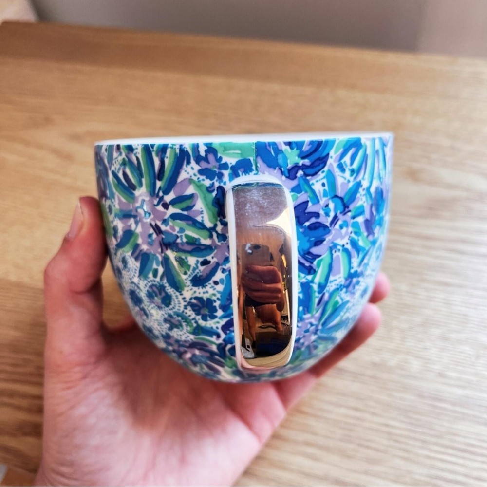 Lily Pulitzer Ceramic Patterned Mug