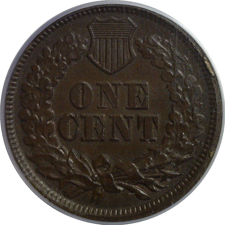 1864 Pattern Cent Judd-356a PCGS MS-62 BN
