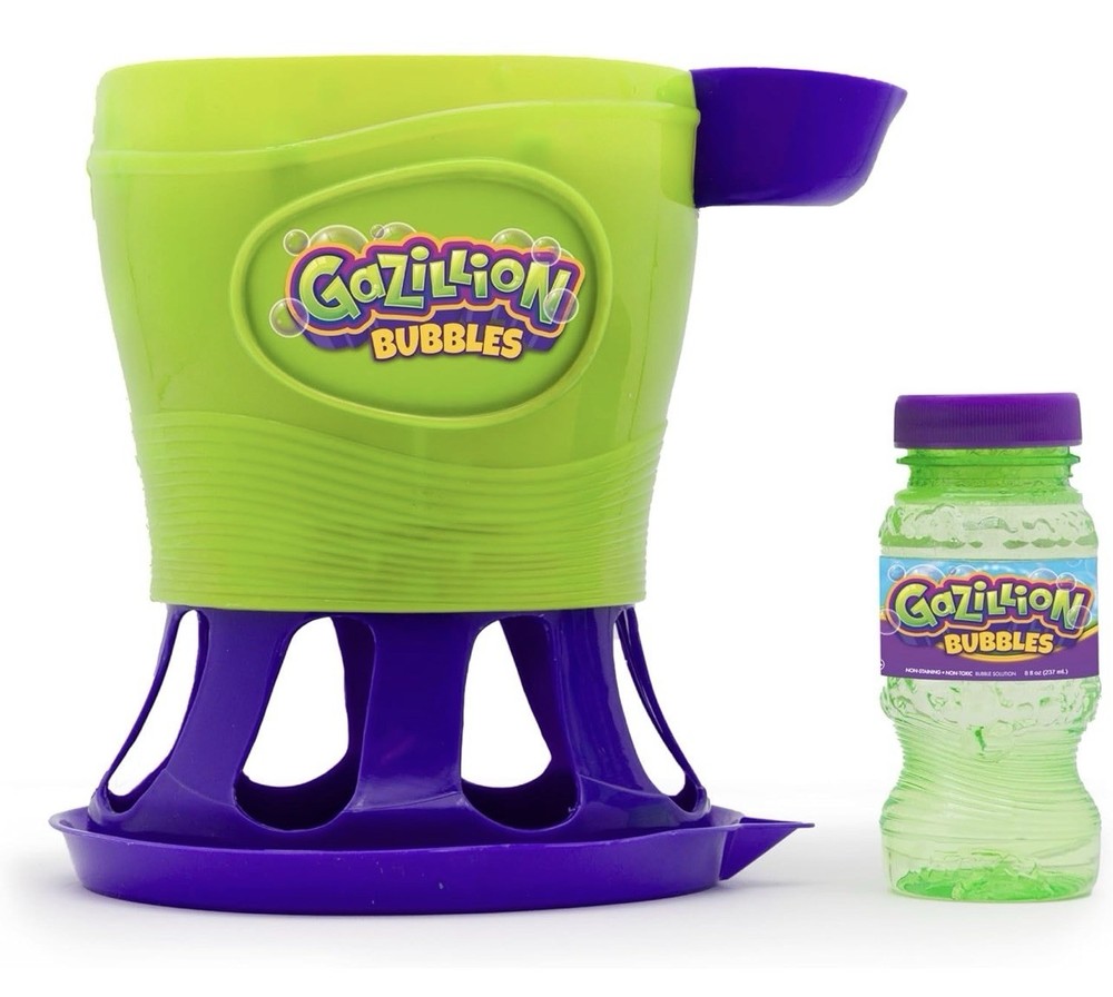 Gazillion Bubbles Tornado Machine Bubble Blaster Ultimate Blower Kids