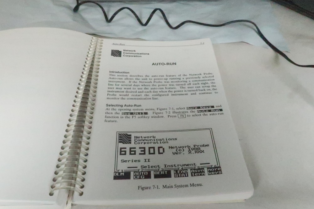 Network Communications Corp. Model 6630 Network Probe for RS-232 Testing