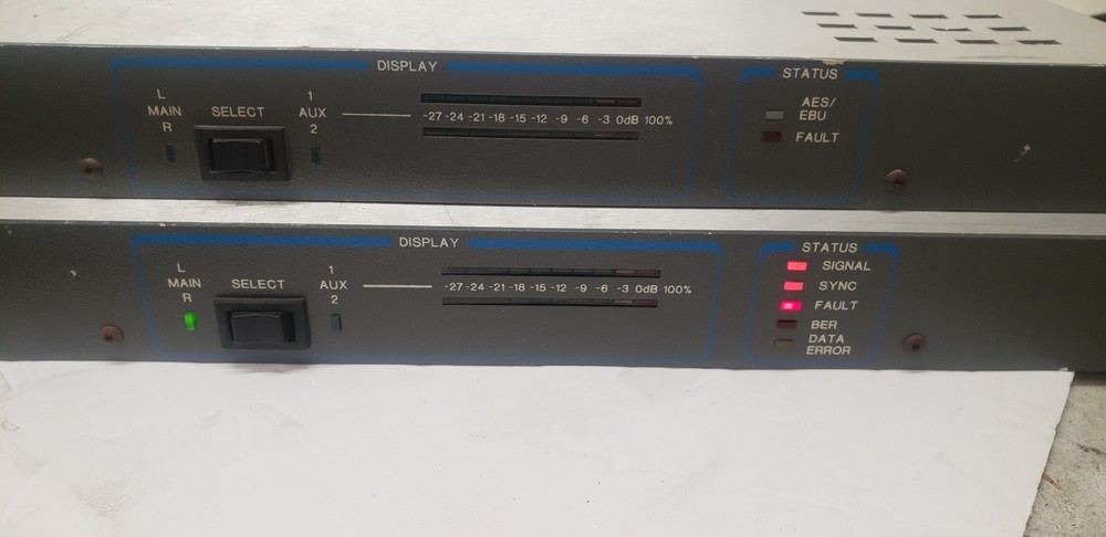 LOT OF 2 Moseley DSP-6000E Digital Encoder and DSP-6000D Digital Decoder SET