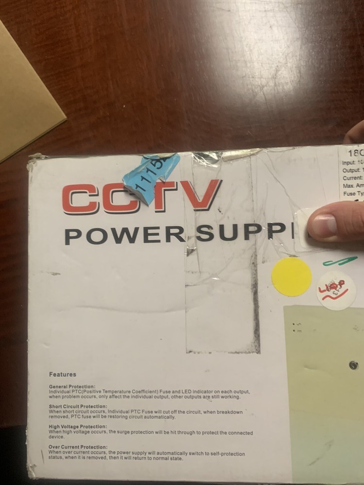 cctv power supply box