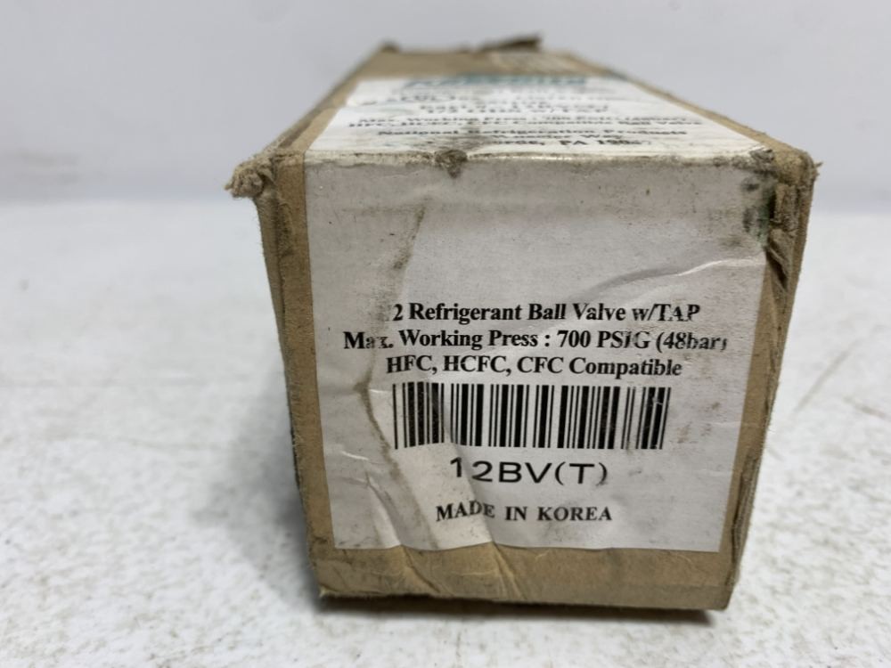 Keeprite 12BVT Refrigerant Ball Valve 1/2" ODS 700PSI