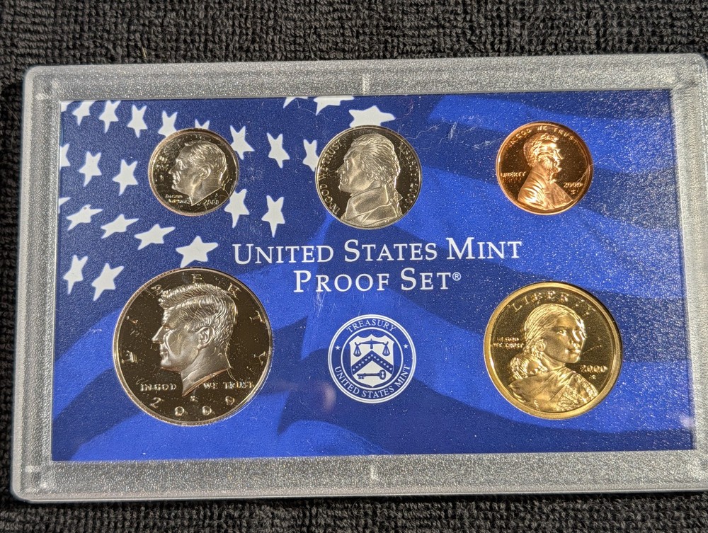 2000 US Proof set OGP COA