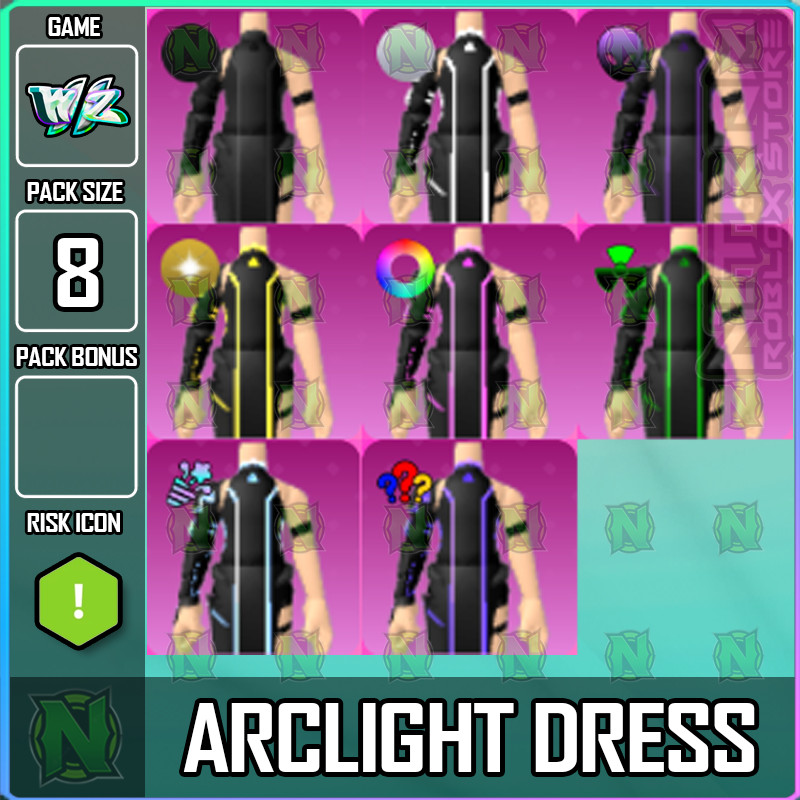 World Zero WZ - 8 PACK - ARCLIGHT DRESS