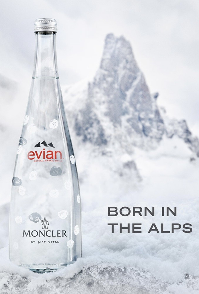 Evian Limited Moncler 2021 Sealed Unopened.