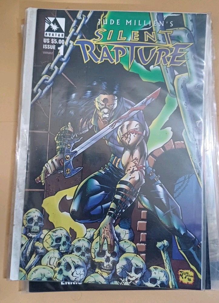 * Avatar comics  *SILENT RAPTURE*. #01..      marvel dc.