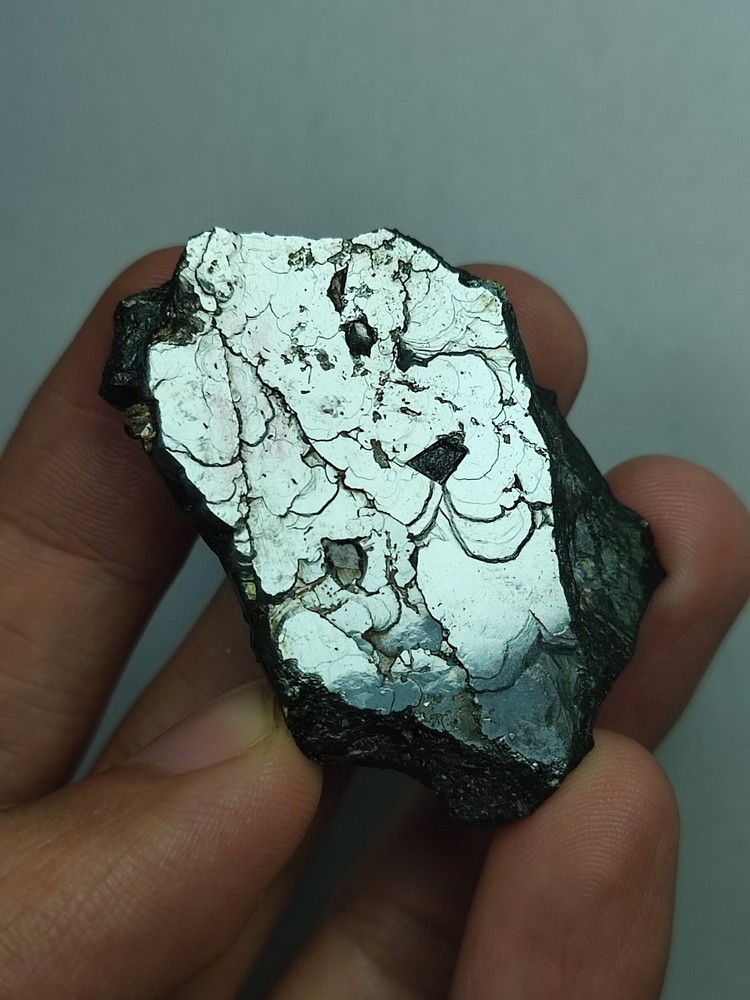 Ilmenite Crystal, Completely Grown With Nice Terminations -Zagi Mount.