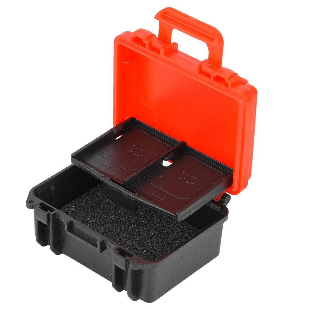ABS Camera Battery CD Memory Card Dust Proof Storage Box Case For P‑E6