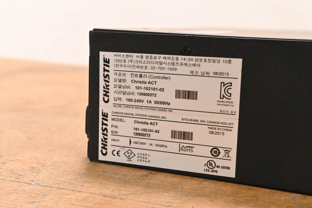 Christie ACT Automation Controller CG002RY
