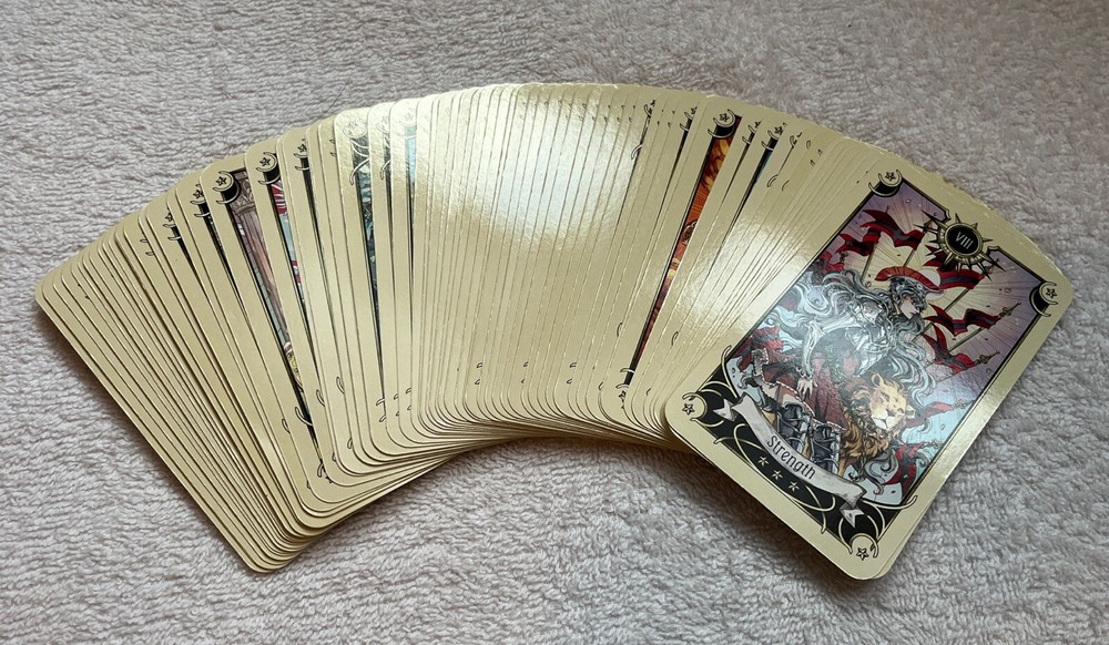 Mystical Manga Tarot (Complete 78-card deck & guidebook)