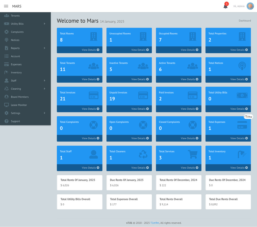 🏨 Room Management System + FREE VPS Web Hosting & Full Installation