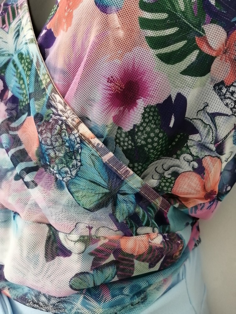 Stylewise Blue, pink Mix, Shorts Set