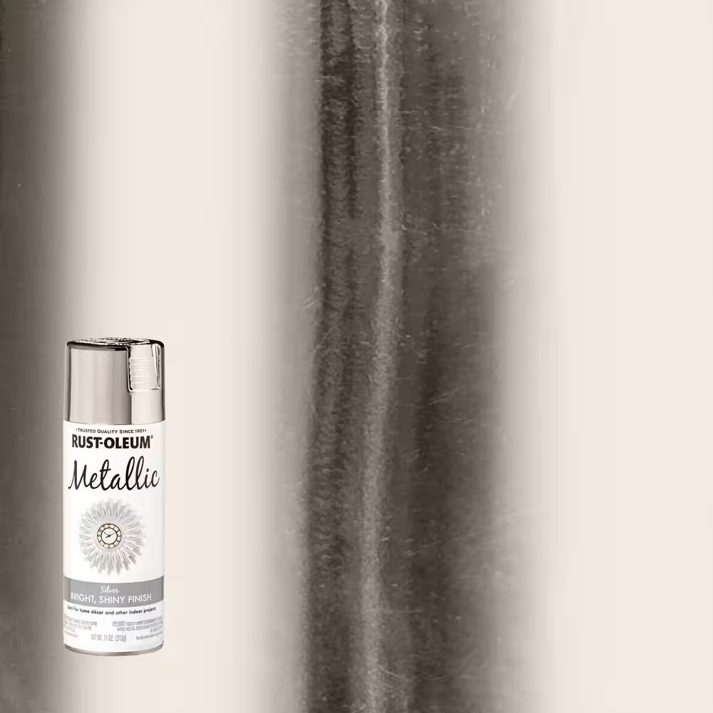 11 Oz. Silver Metallic Spray Paint
