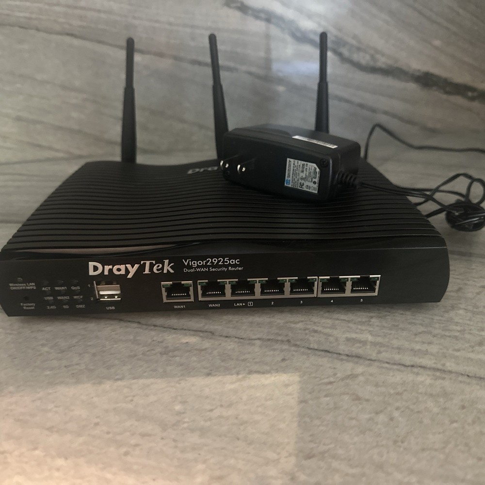 DrayTek Vigor 2925ac Dual WAN Security Router