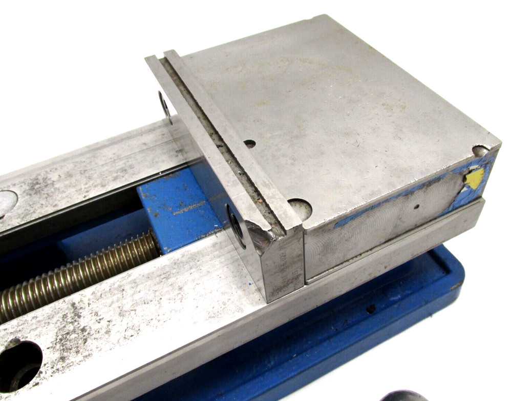 KURT ANGLOCK CROSSOVER 6" MILLING MACHINE VISE w/ JAWS & HANDLE - #DX6
