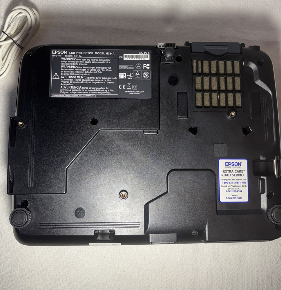 Epson H284A EX50 Digital 3LCD Projector - TESTED Working