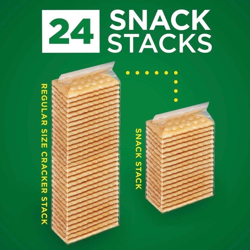Club Crackers Snack Stacks 24 Count 2.08oz Crackers