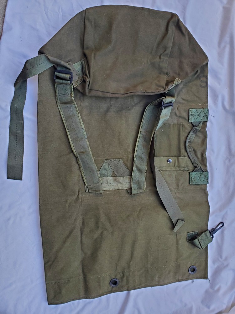 U.S. Navy Issued Top Loading Duffel Bag Type II With Straps