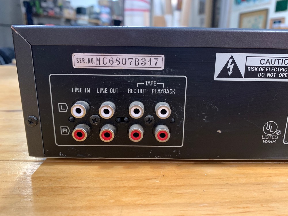 Technics Stereo Graphic Equalizer Model SH-8028 Right Channel Lights Out