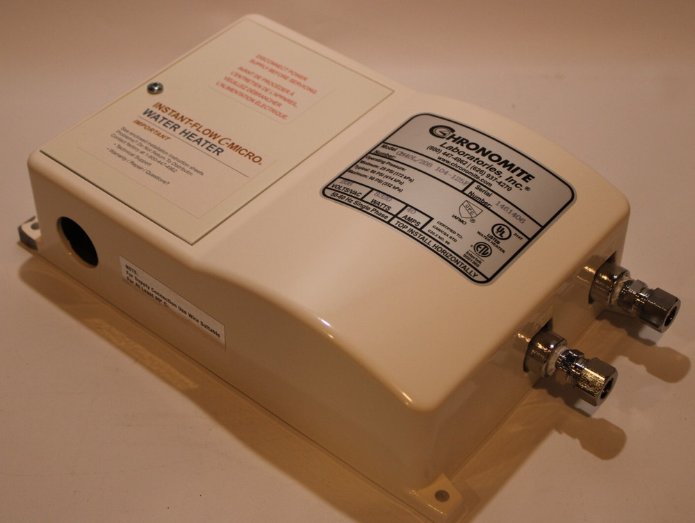Chronomite CM-40L/208 - 104-125F 8320Watt 208 Volt 40 Amps Electric Water Heater