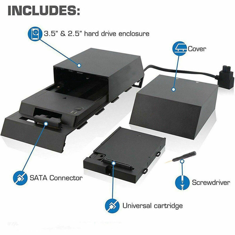 6TB Hard Drive External Box For PS4 Internal Memory Extra Storage Data Bank NEW