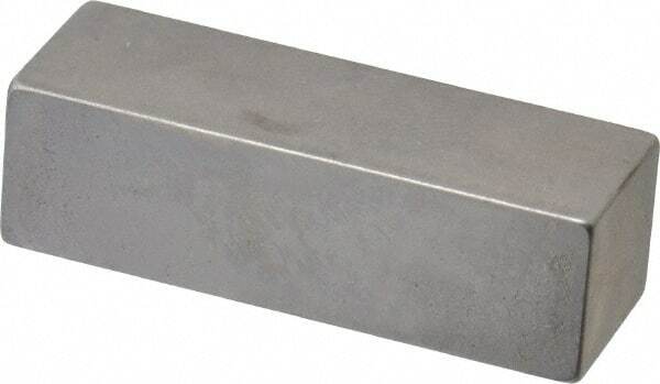 Mitutoyo 0.4" Rectangular Steel Gage Block Accuracy Grade 0, Includes Certifi...