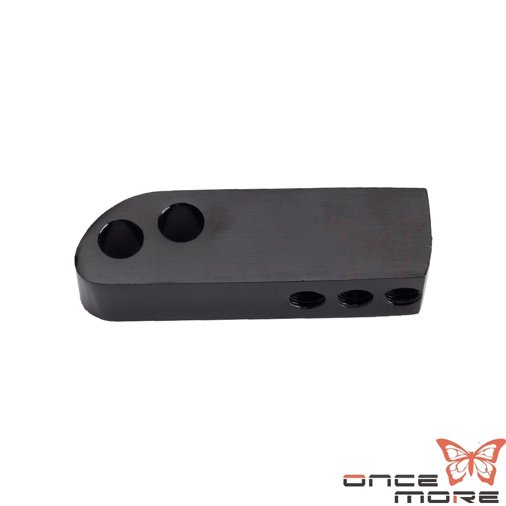 Motorcycle Black Headlight Extension Block For Harley FXD Dyna Super Glide