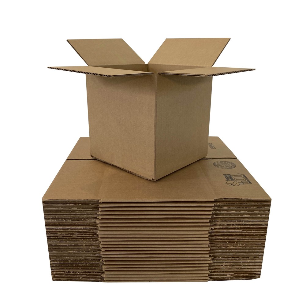 UOFFICE Corrugated Boxes 16" x 16" x 16" Cube Boxes For Shipping