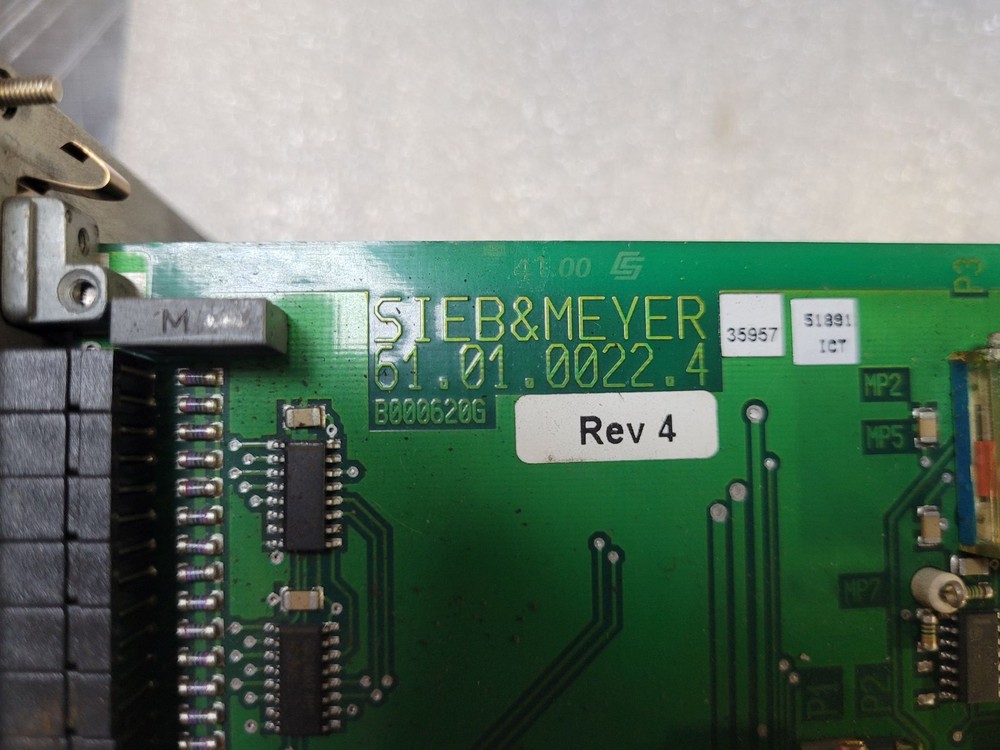 SIEB & MEYER SINUDYN SERVO CONTROLLER 61.01.0022.4 REV4 CNC 61 USED