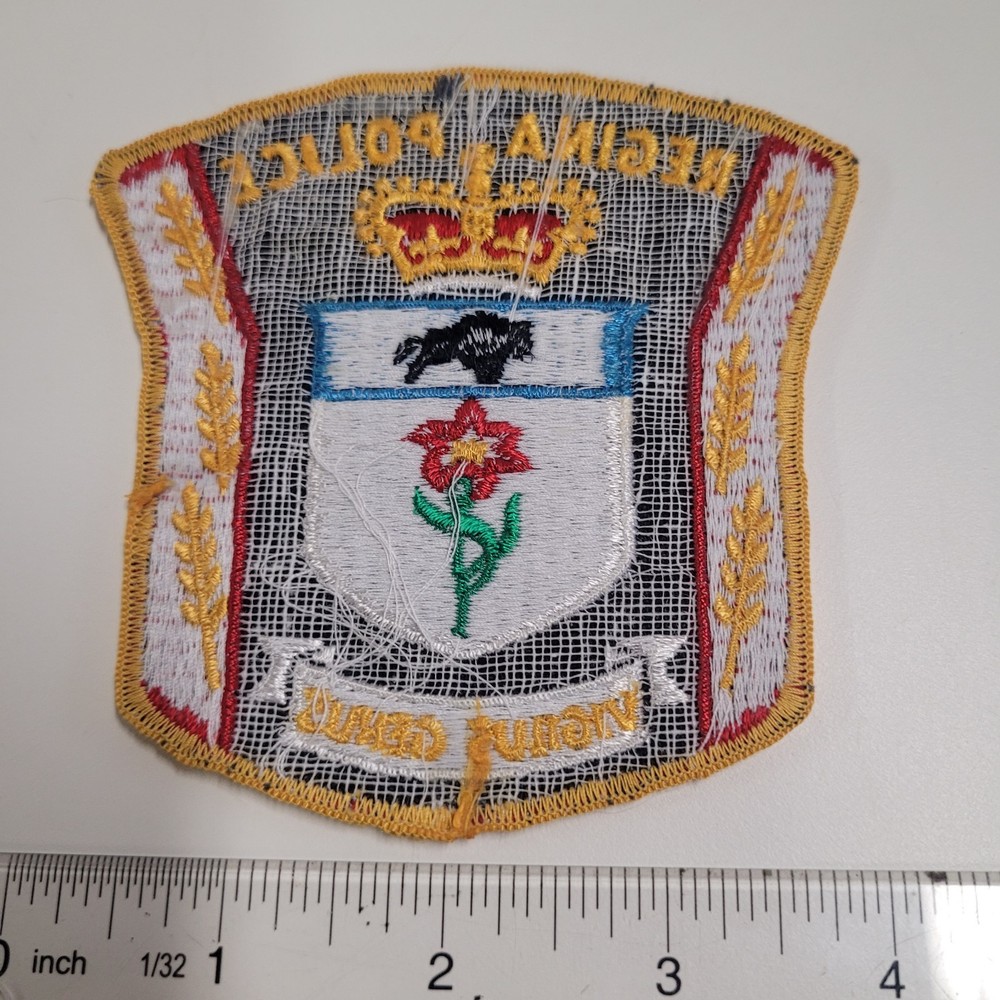 Regina Canada Police Patch