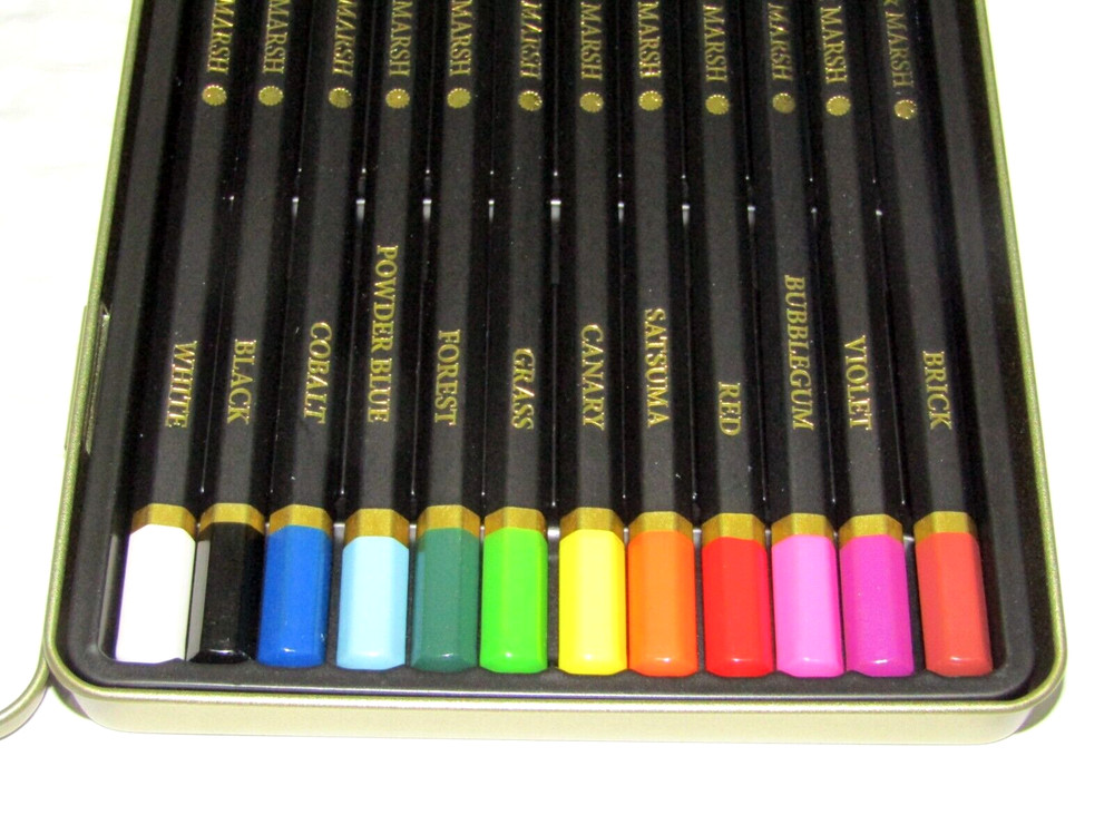 Shore & Marsh Assorted Colouring Pencils 12 Pack