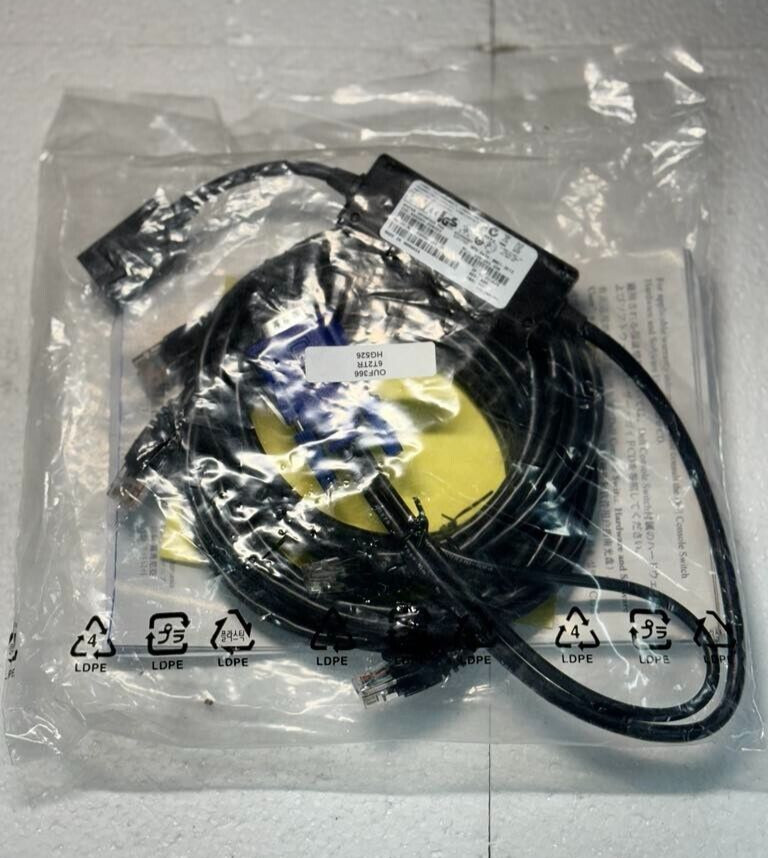 Dell HG526 K5GRD USB KVM Switch Cable Module POD SIP Cable with LAN Cable