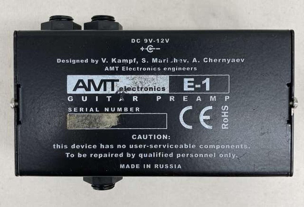 AMT ELECTRONICS E-1 Prelifier
